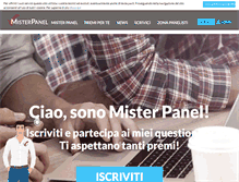 Tablet Screenshot of misterpanel.it